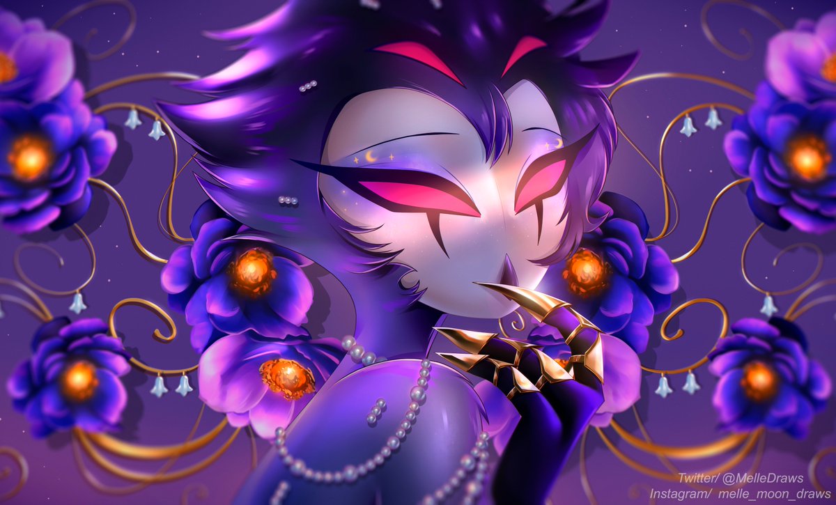 MelleDraws's tweet photo. I miss our pretty bird🥹💜
#helluvaboss #Stolas #helluvabosstolas https://t.co/otoYFmLRoH