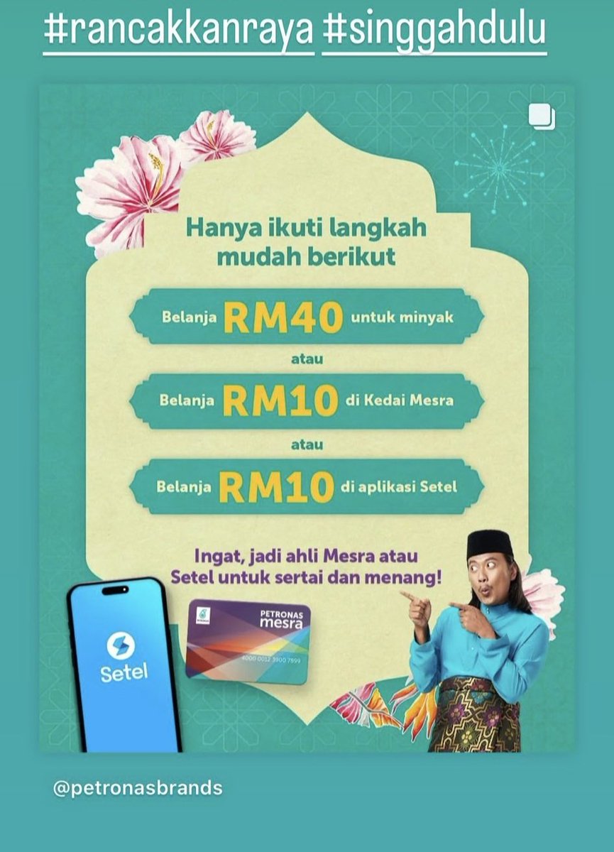 KODEK09's tweet photo. https://t.co/5HExej1kU1

#RancakkanRaya #SinggahDulu https://t.co/juO60L7a7O