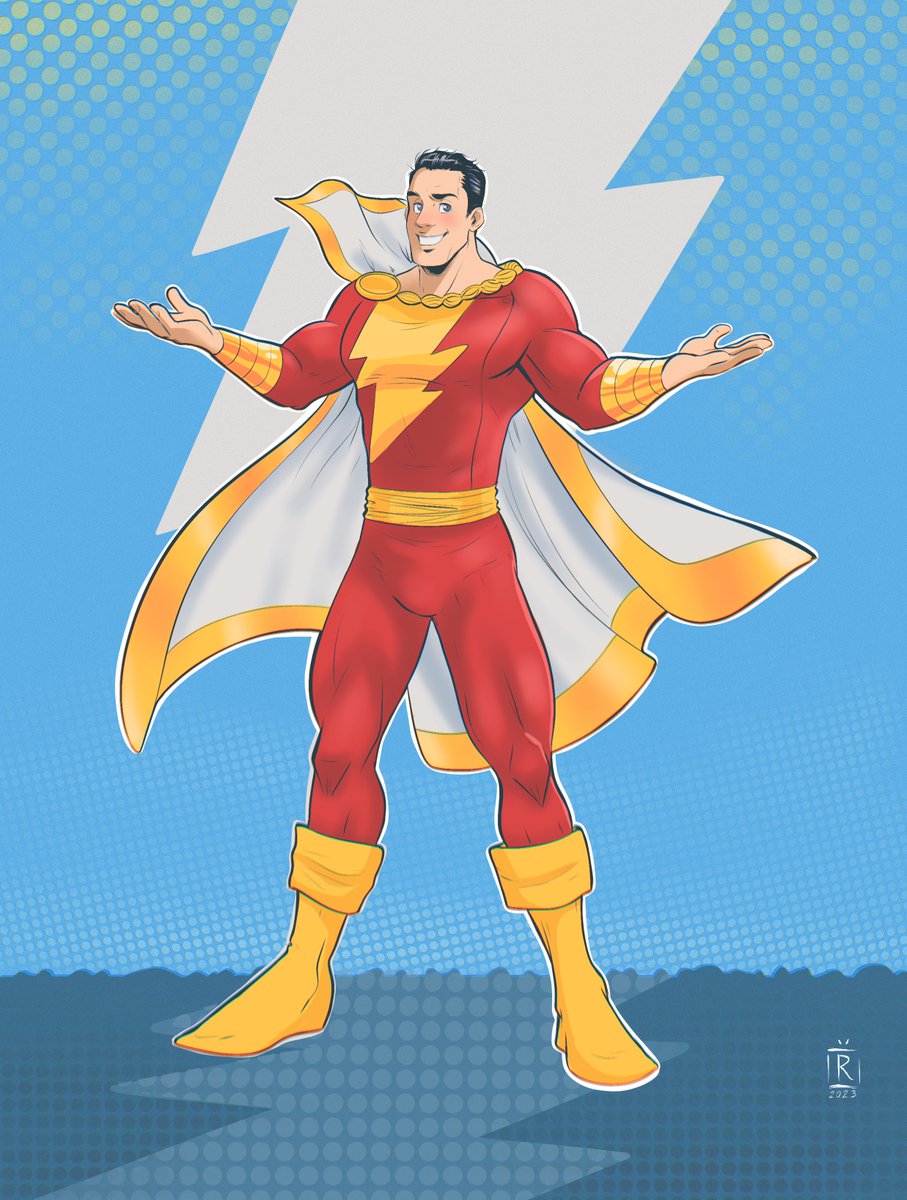 Shazam fan art ⚡️ #dccomics #Shazam #Shazammovie #illustration #dcfandome