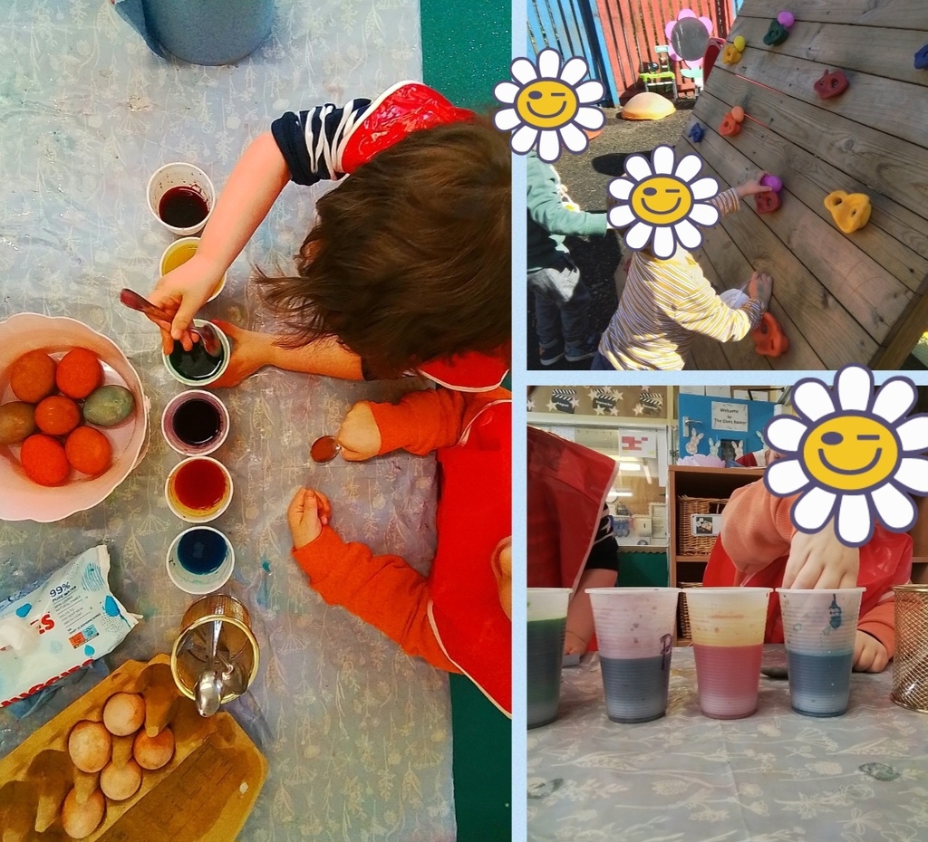 Easter fun at Rothwell 🐣 The Sprites and Elves enjoyed an egg-citing egg-themed day to prepare for Easter! In the morning, everyone gathered around the table to dye real eggs different colours of the rainbow (a tradition common in North America at E… ift.tt/Dif6jWA