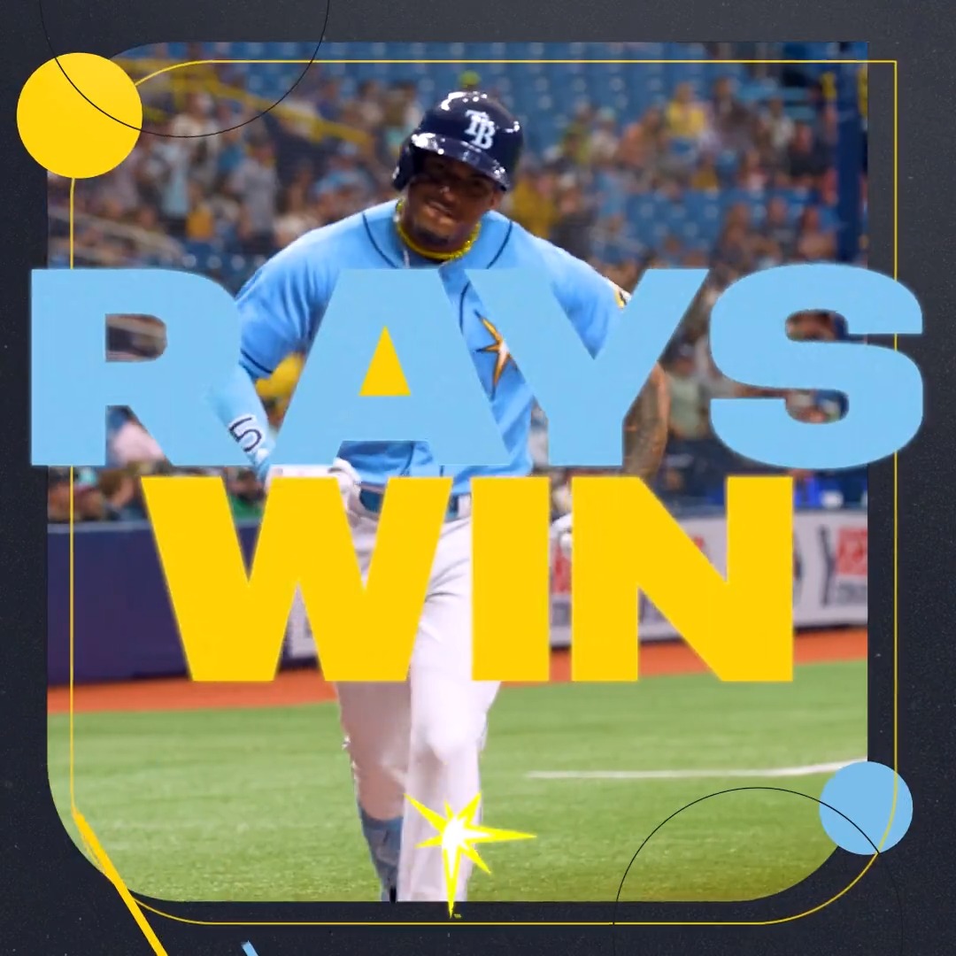 Tampa Bay Rays on X: Is there a stronger word for sweeping?   / X
