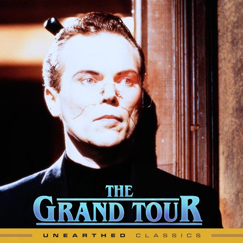 Unearthedfilms's tweet photo. Available NOW from Unearthed Films: The Grand Tour!
-From a new 4K scan from the negative.
-For fans of classic sci-fi cinema!
-Starring Jeff Daniels
#thegrandtour #jeffdaniels #davidtwohy #stephenbiro #unearthedfilms #scifimovies #actionfilms #timetravelfilms https://t.co/NbPP2PMz4t