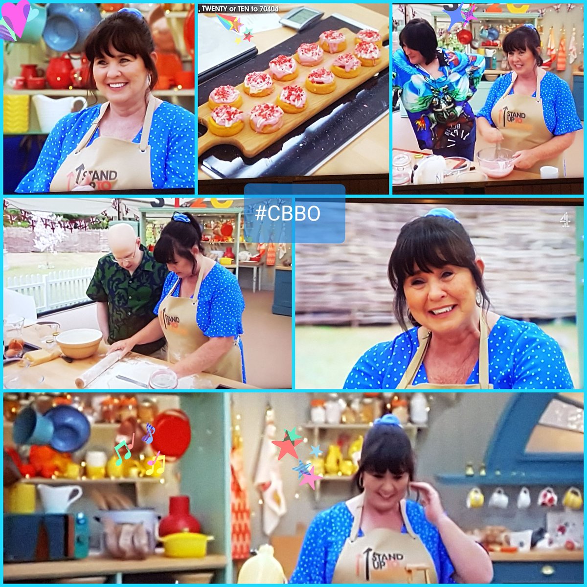 TeamColNolan's tweet photo. So proud of you @NolanColeen in Celebrity Bake off for stand up to cancer, star baker in my eyes ❤❤ #CBBO #SU2C #StarBaker https://t.co/FXOixR7zPK