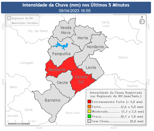 defesacivilbh's tweet photo. ⚠️ Atenção: chuva de intensidade extremamente forte em Belo Horizonte. https://t.co/M2LLRA9VNE