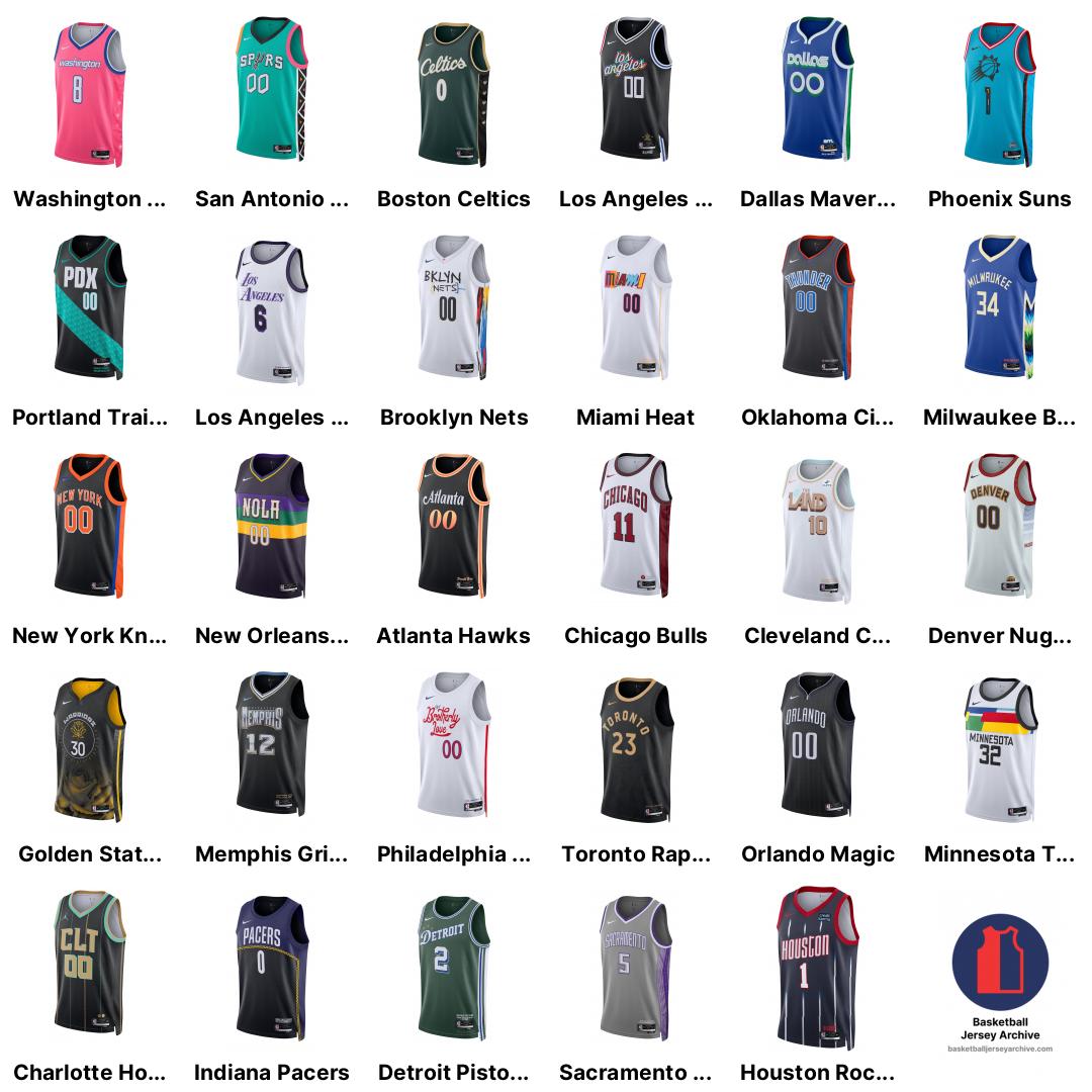 Basketball Jersey Archive