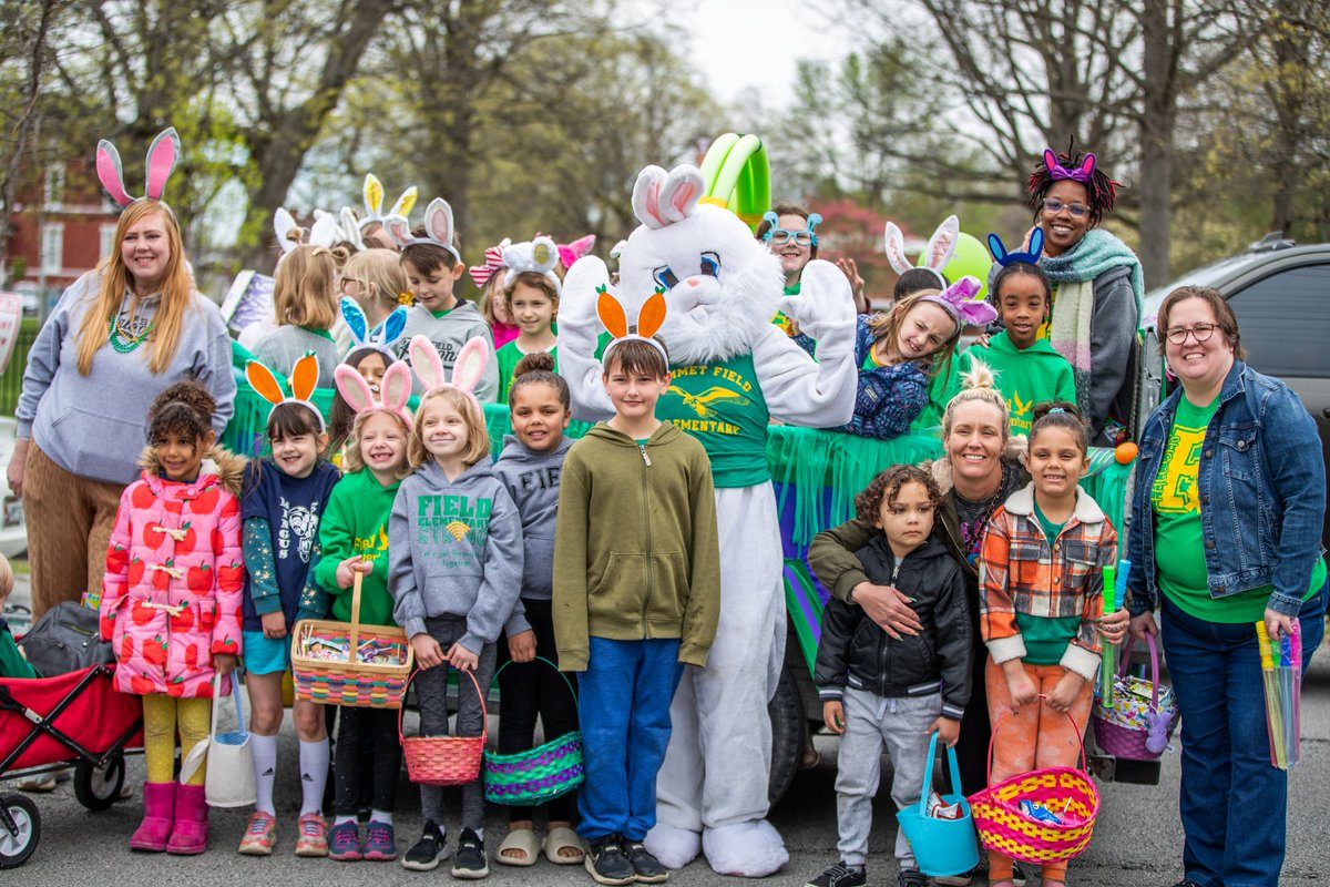 Wouldn't be Easter w/out the <a href="/FrankfortAve/">Frankfort Avenue</a> Easter Parade. We joined our beloved Field Elementary as a proud <a href="/JCPSKY/">JCPS</a> family.  Have a Hoppy Easter!  Spread the love to your friends and family!

#HappyEaster #votekarenfaulkner #EasterParade #iloveaparade #aintnopartylikeaparadeparty