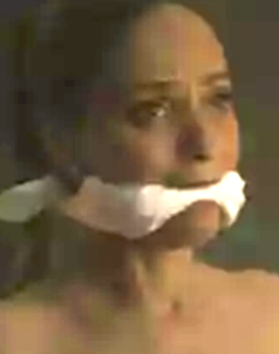 cleavegagged's tweet photo. Meta Golding Handkerchief Cleave Gagged on latest episode of Rabbithole amazing actress loving the show #MetaGolding #CleaveGagged #HandkerchiefGagged #BoundandGagged #Rabbithole #Damselindistress @metagolding https://t.co/wwQ5l3e3rI