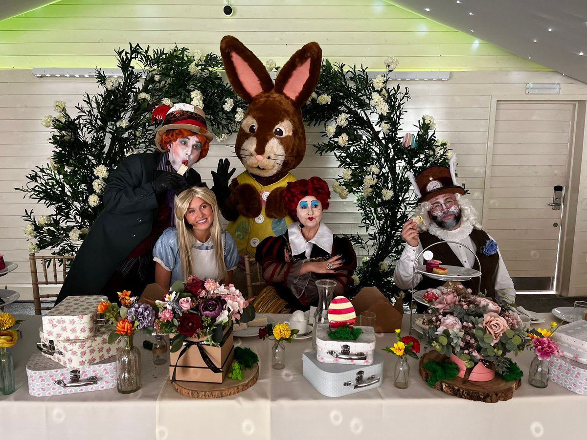 We have had the best Easter weekend seeing everyone at our Mad Hatters’ Tea Parties! Afternoon tea, egg hunts, dancing and games. The perfect Easter 🐰 #easteratLlanerch #afternoontea