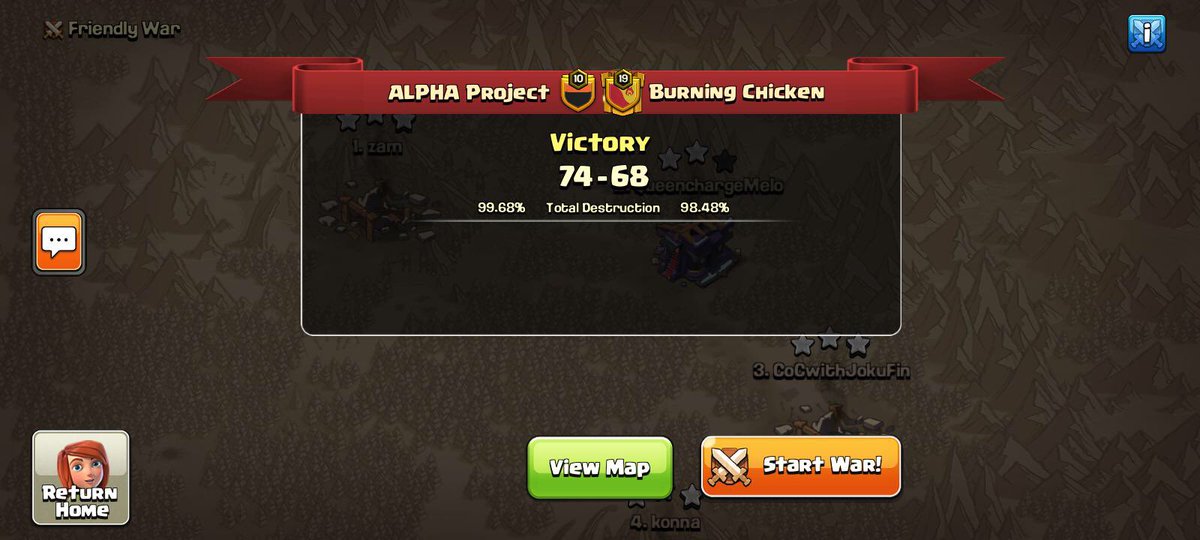 ALPHA Project (@alphaprojectc) on Twitter photo CWL Lite SM 2
Week 2 , 3 & 4
We’re back in action with some
<a href="/champwarleague/">Champions War League</a> . Winning 2/3 matches - some strong performances overall . Current record 3-1 . Roll on the last week of regular season.
#RiseToTheTop
#ALPHAs CWL Lite SM 2
Week 2 , 3 & 4
We’re back in action with some
<a href="/champwarleague/">Champions War League</a> . Winning 2/3 matches - some strong performances overall . Current record 3-1 . Roll on the last week of regular season.
#RiseToTheTop
#ALPHAs