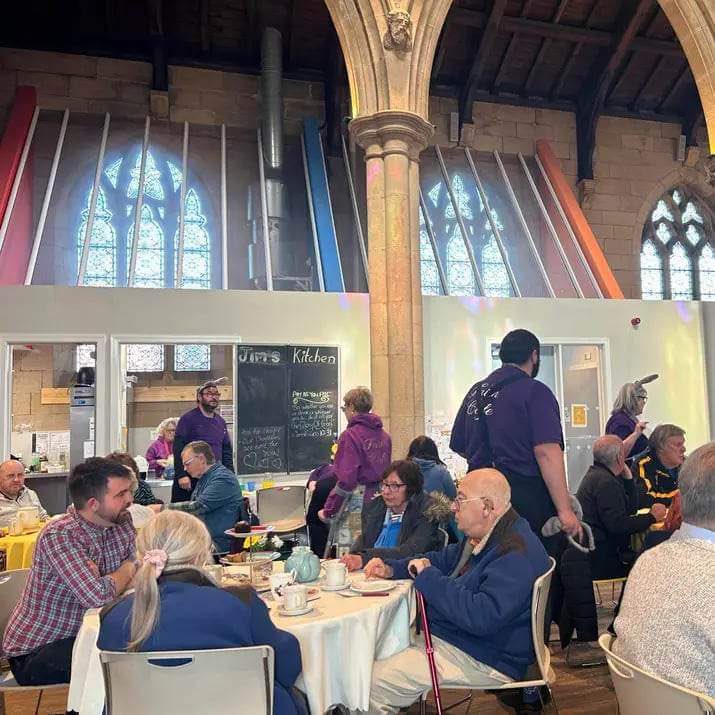 lifelinescafe's tweet photo. Great time on Easter Saturday where our wonderful Faith cafe offered afternoon tea for adults and pizza &amp; chips for the children. Easter eggs on offer, prayer tree, &amp; bunny ears only allowed if you could promise the mammy that the bunny doesn’t bring the eggs!
He is Risen indeed. https://t.co/W30izK9Raa