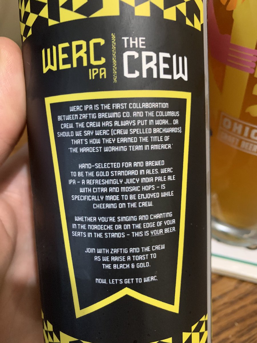 Time for @ZaftigBeer WERC IPA on this #HoppyEaster 🐰🍺😃👍 #Crew96 #ohiocraftbeer #CraftBeer #drinklocal @CATbrew13 @RJellyman @D_V_T_ @Senor_Greezy @ephoustonbill @JohanBBT @johanc77 @badhopper @DRE_Go_Fish @MakDPostmodern @cellmavin @j_k357 @BertSmedley @WhiskeyCyclist