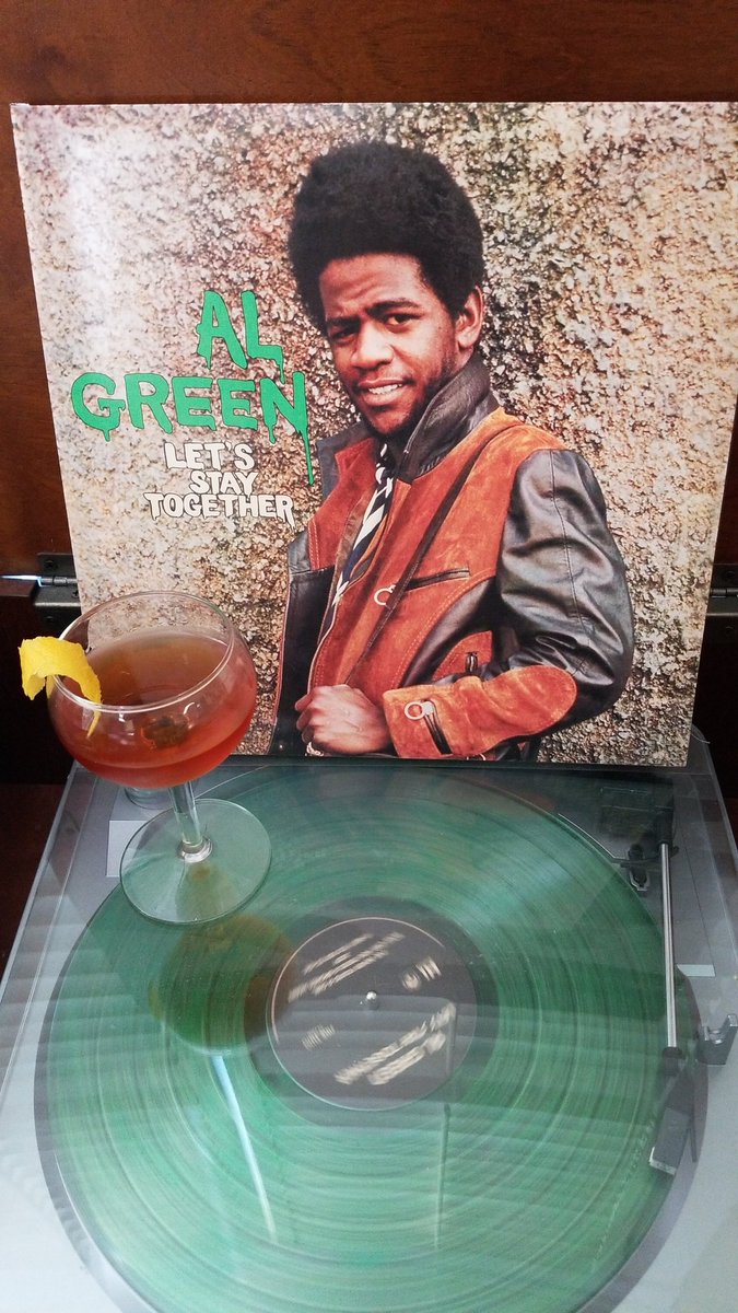 awindowlessvan's tweet photo. Today's pairing, Al Green "Let's Stay Together" and Greenpoint (Rye, Yellow Charteuse, Sweet Vermouth, Angostura Bitters, Orange Bitters). #cocktails #vinylrecords #algreen https://t.co/aY9Bo2q3yw