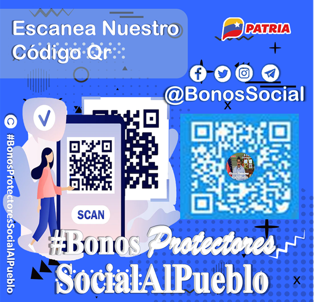 BonosSocial's tweet photo. 📝#TOMANOTA: Escanea nuestro código QR que se llevará a nuestra pagina oficial de Twitter https://t.co/c51JwCUYdw  

@BonosSocial 
#DomingoDeReencuentro https://t.co/QxudG6EYcl