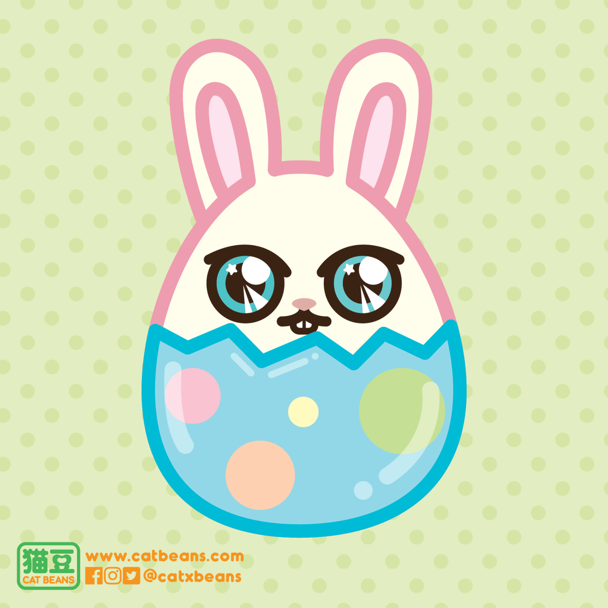 catxbeans's tweet photo. Happy Easter! 🐰🐣 https://t.co/uTKFC4vJzy
