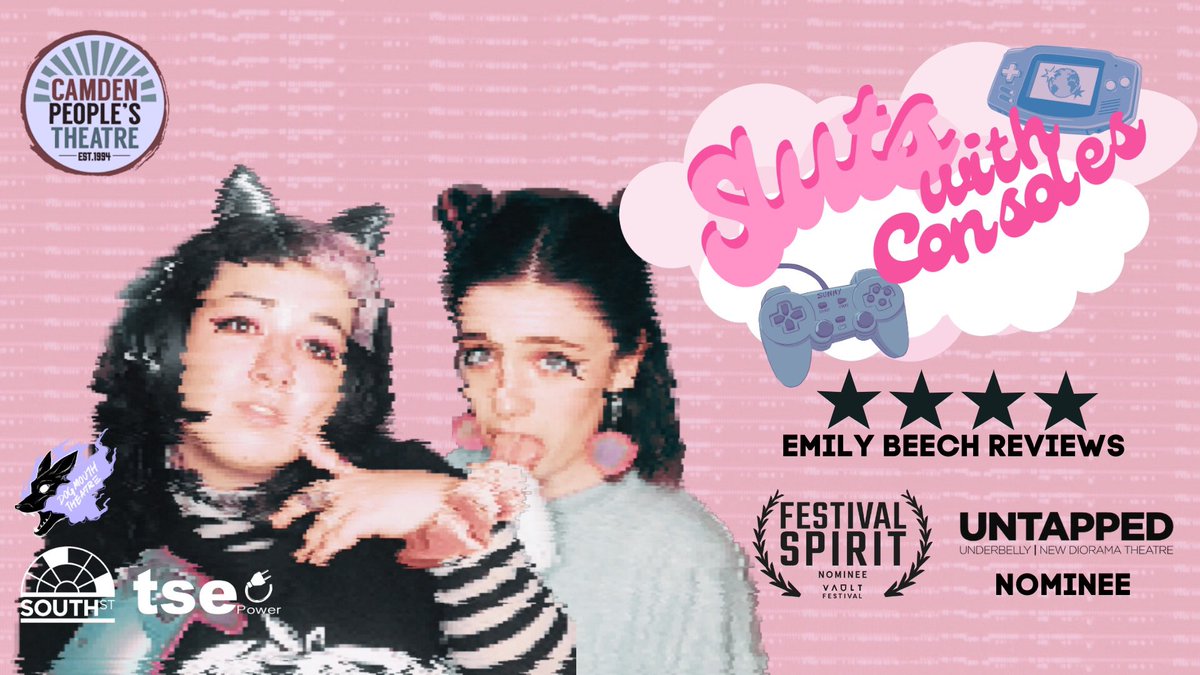 hello!!! we r trying to self-produce a tour for our ⭐️⭐️⭐️⭐️, <a href="/newdiorama/">New Diorama Theatre</a> untapped nominated show SLUTS WITH CONSOLES

but we r two very early career gays who don’t know anywhere north of birmingham - any tips on venues who might be interested in some silly, slutty gaming comedy?