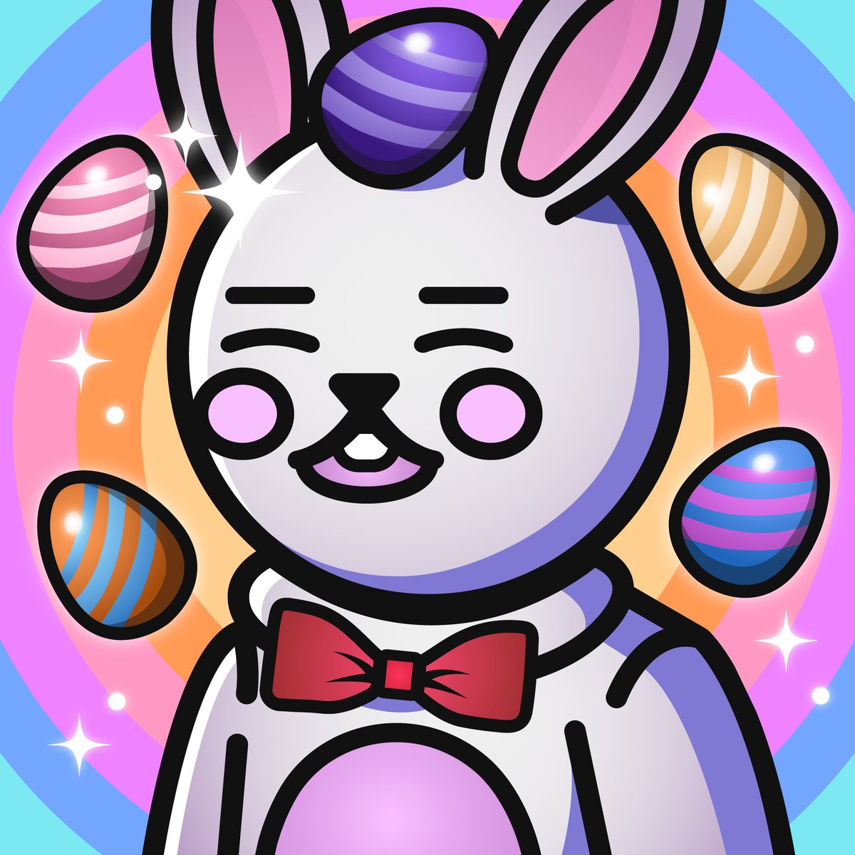 SpaceRidersXYZ's tweet photo. Happy Easter 🐰 https://t.co/mrF7vG74Re