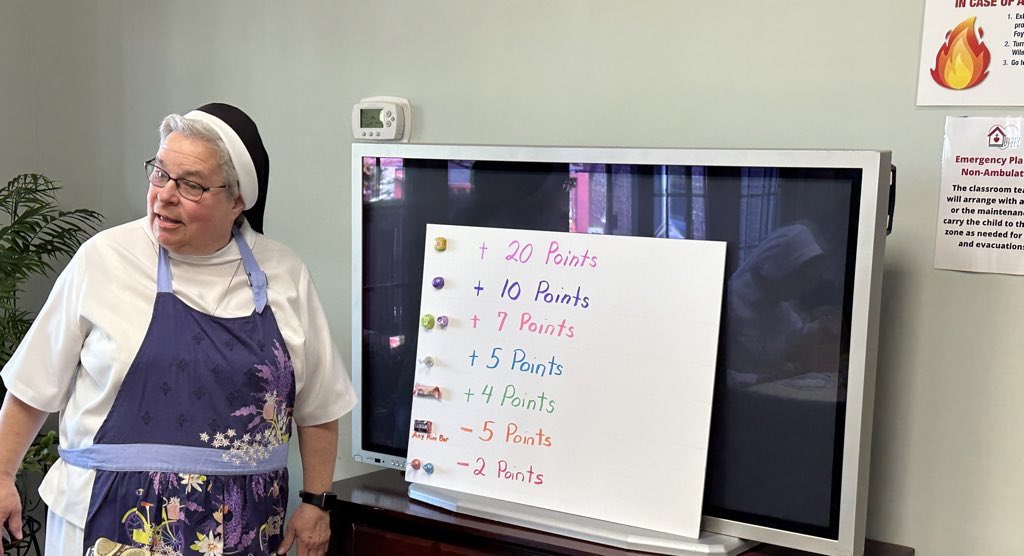 smgwct's tweet photo. Apostles in St. Louis gathered to the Easter celebration are calculating the results of their Egg Hunt! Happy Easter to all! #ascjus https://t.co/70AV8PgP3T