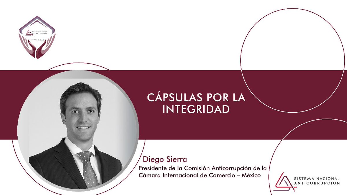 SESNAOficial's tweet photo. #CápsulaPorLaIntegridad

📹En el Día por la Integridad, @diegoisierra, Presidente de la Comisión Anticorrupción de 
@ICCMEXICO comparte la visión de #IntegridadEmpresarial

🎥 https://t.co/rqbEL0HYV9

#9Abril #Anticorrupción #integridad https://t.co/pAC00CWKBm