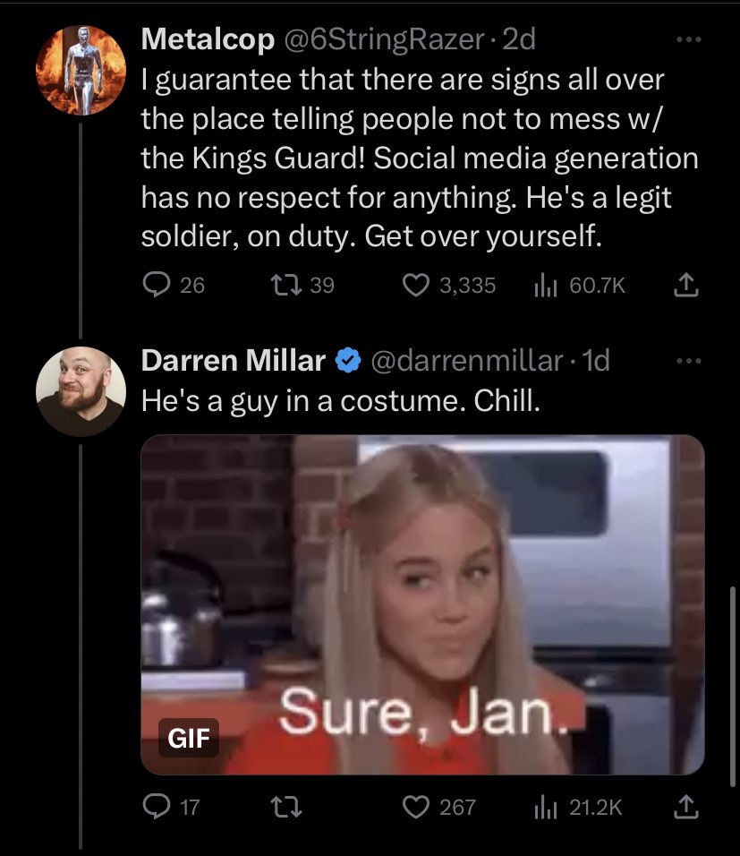 Alaric The Barbarian on Twitter "The replies to this video show just