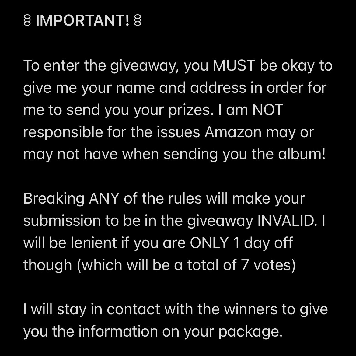 zerosewhip's tweet photo. ♡ ALBUM GIVEAWAY IN EXCHANGE FOR BOYS PLANET RICKY VOTES!

♡ Read the information below to join!

♡ Anyone can enter, even those who don’t watch Boys Planet. 

♡ (Additional rule) MUST fill out this form: https://t.co/eKDYmafGYr

#BOYSPLANET #RICKY #KPOPALBUM #GIVEAWAY #KPOP https://t.co/MBAJYuRyGD