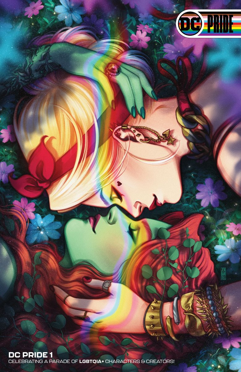 harlivycomfort's tweet photo. The Jen Bartel DC Pride Harlivy covers over 3 years (2021-2023) ♦️🌱 https://t.co/RF3JIOjMnW