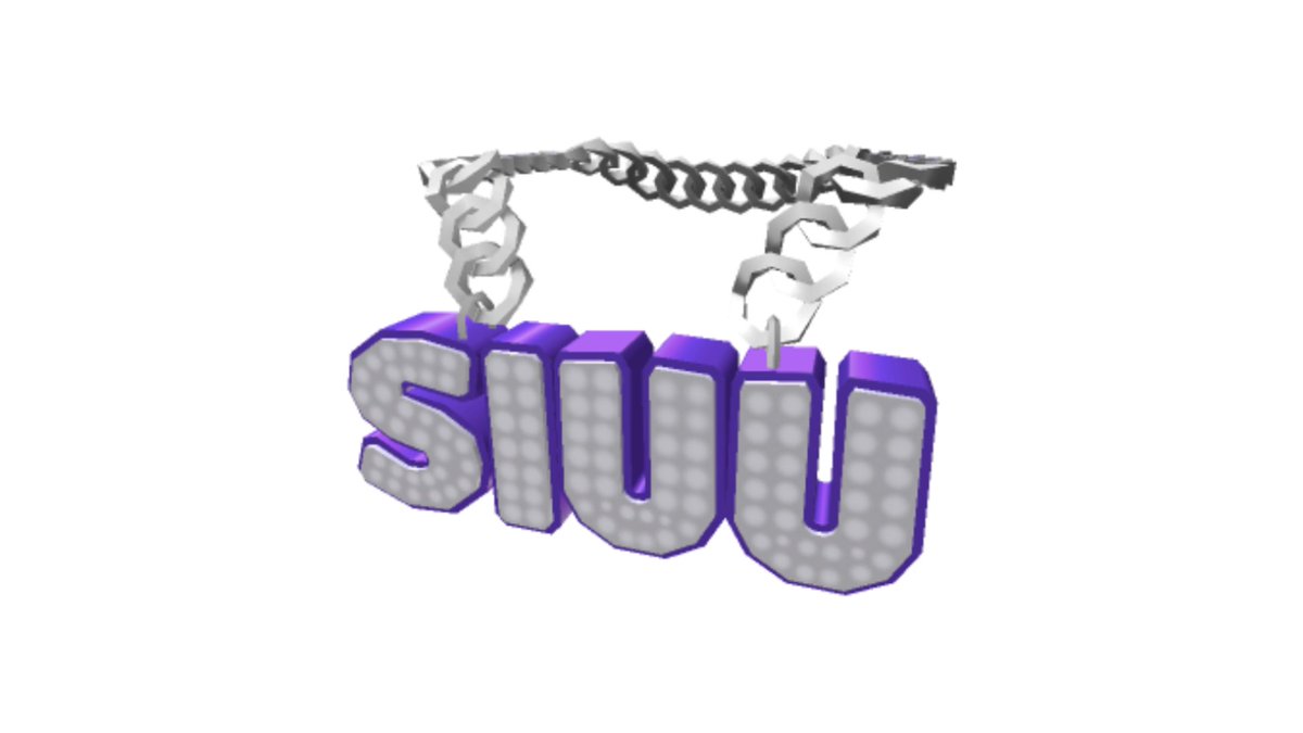 FREE UGC LIMITED: The Purple SIUU Chain releases 4/9 @ 6 PM EST in the Roblox Marketplace!