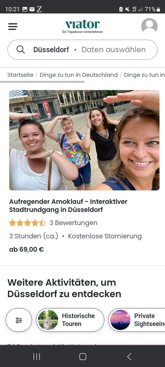 Diese Stadt Tour Angebote gehen out of hand