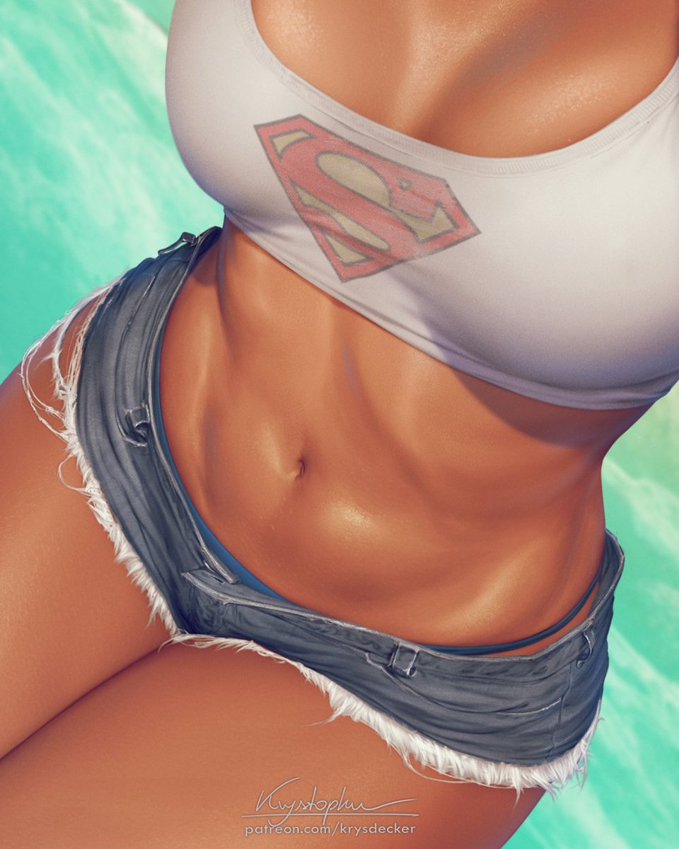 krys_decker's tweet photo. Hey everyone, here's my version of Lara Lane-Kent (aka #Supergirl )!

I wanted to do something a bit different than the usual "standing there with uniform" and it's always fun to make those casual outfits. So why not have her enjoying a bit of beach time

Hope you guys like it! https://t.co/kDyzZ1AdSj