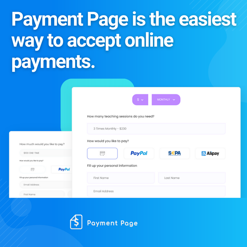 getpaymentpage's tweet photo. How Does Payment Page Work?
1โฃ Connect your Payment gateway
2โฃ Select a customized template
3โฃ Accept payments with a beautiful checkout experience
๐ Get started now! https://t.co/czK1wujqly
#WordPress #PaymentForm #PaymentOptions #eCommerce #Payments #Plugin #Customize https://t.co/nLouOotBfy