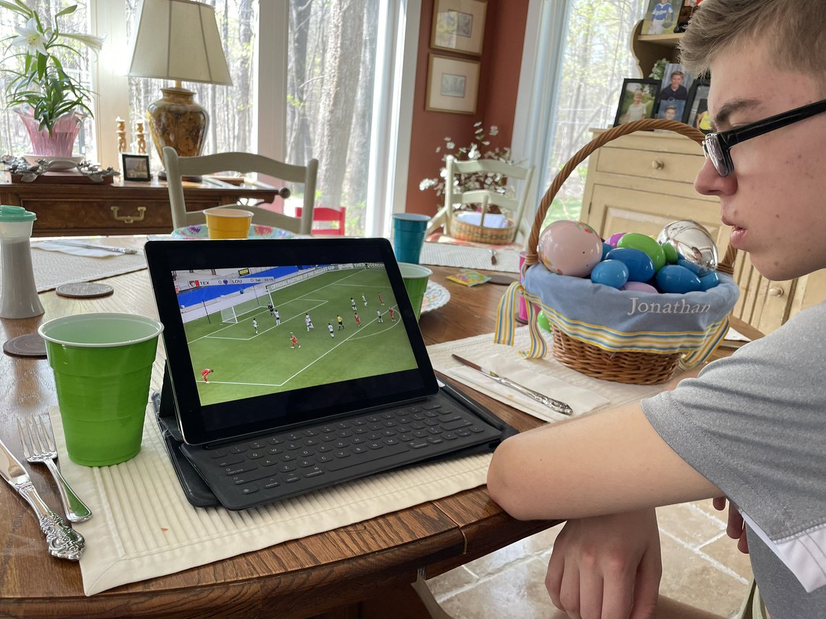 Watching <a href="/varela_cole/">Cole Varela</a> and <a href="/rasheed_jabari/">Jabari Rasheed</a> in #DallasCup2023 ⚽️#Championship <a href="/ESPNFC/">ESPN FC</a> <a href="/LouCityAcademy/">Louisville City FC Academy</a> <a href="/EtownHighSoccer/">EHS Boys Soccer</a> <a href="/AthleticsNHHS/">NH Trojans</a>