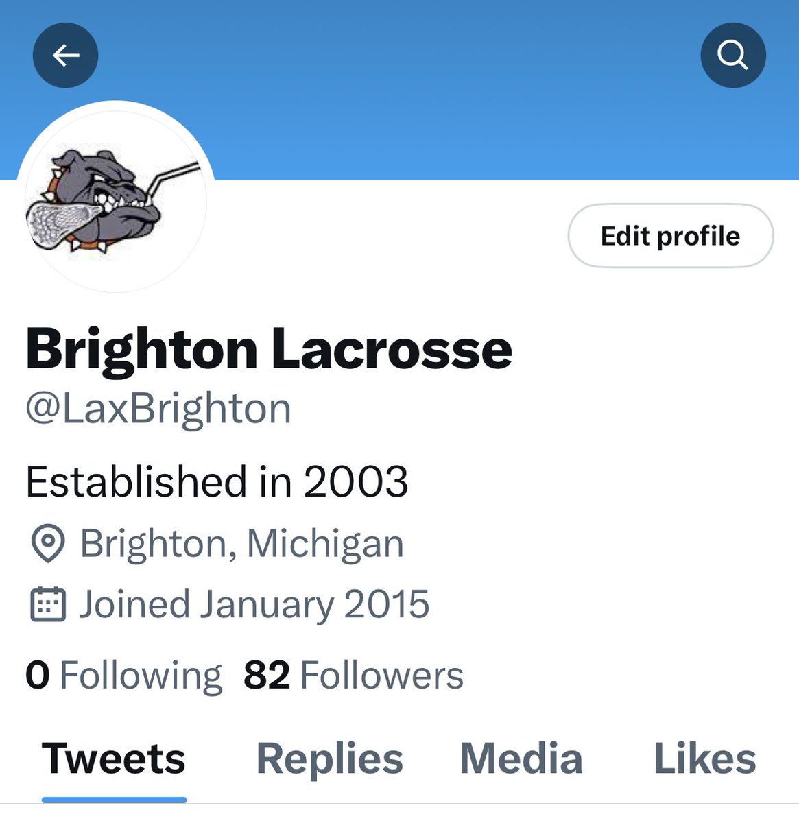 Brighton Lax is consolidating their multiple Twitter Accts. 
Will close this one soon. Info on other is in pic.