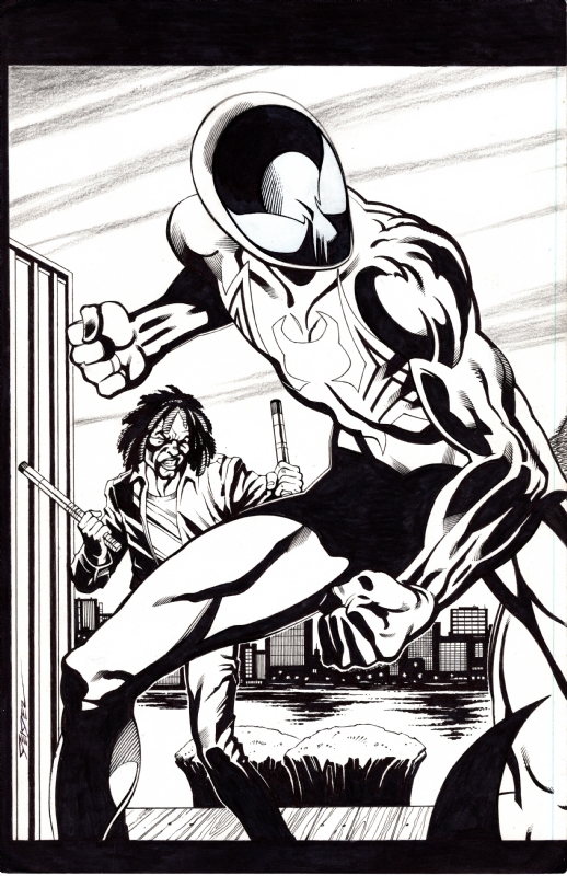 iamluke85's tweet photo. #spiderman by #SteveGeiger https://t.co/k33UOHhKPc