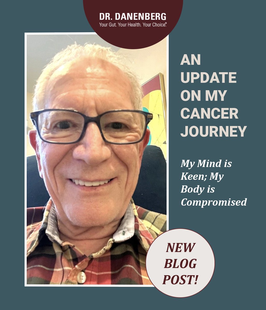 DrDanenberg's tweet photo. There have been developments in my cancer journey I’d like to share with you:

https://t.co/0r8jsiE371 https://t.co/Ik2W6d9UxX