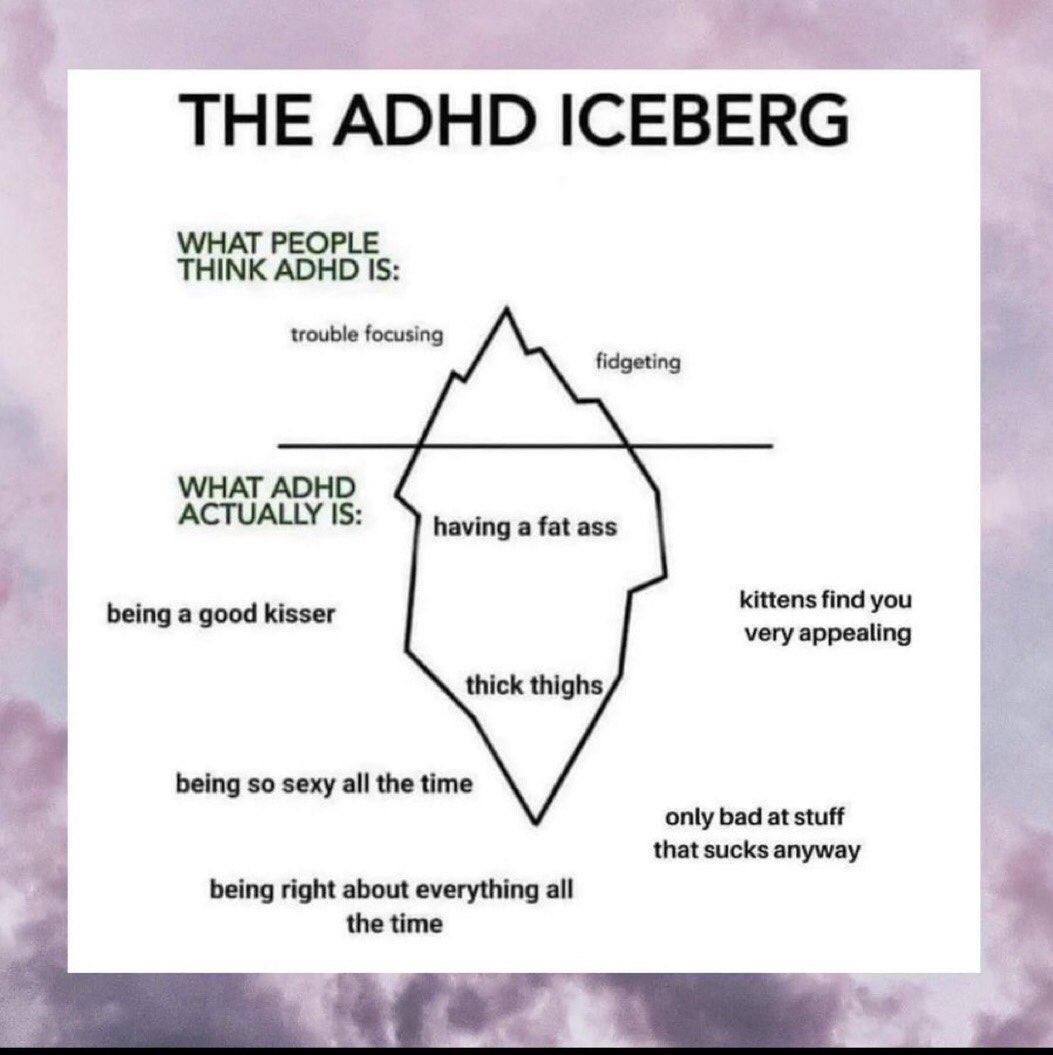 KaraCorvus's tweet photo. All this ADHD talk gives me the need to show the unseen struggles that people with ADHD have to live with every day. 😔 https://t.co/XlL9XddRxE