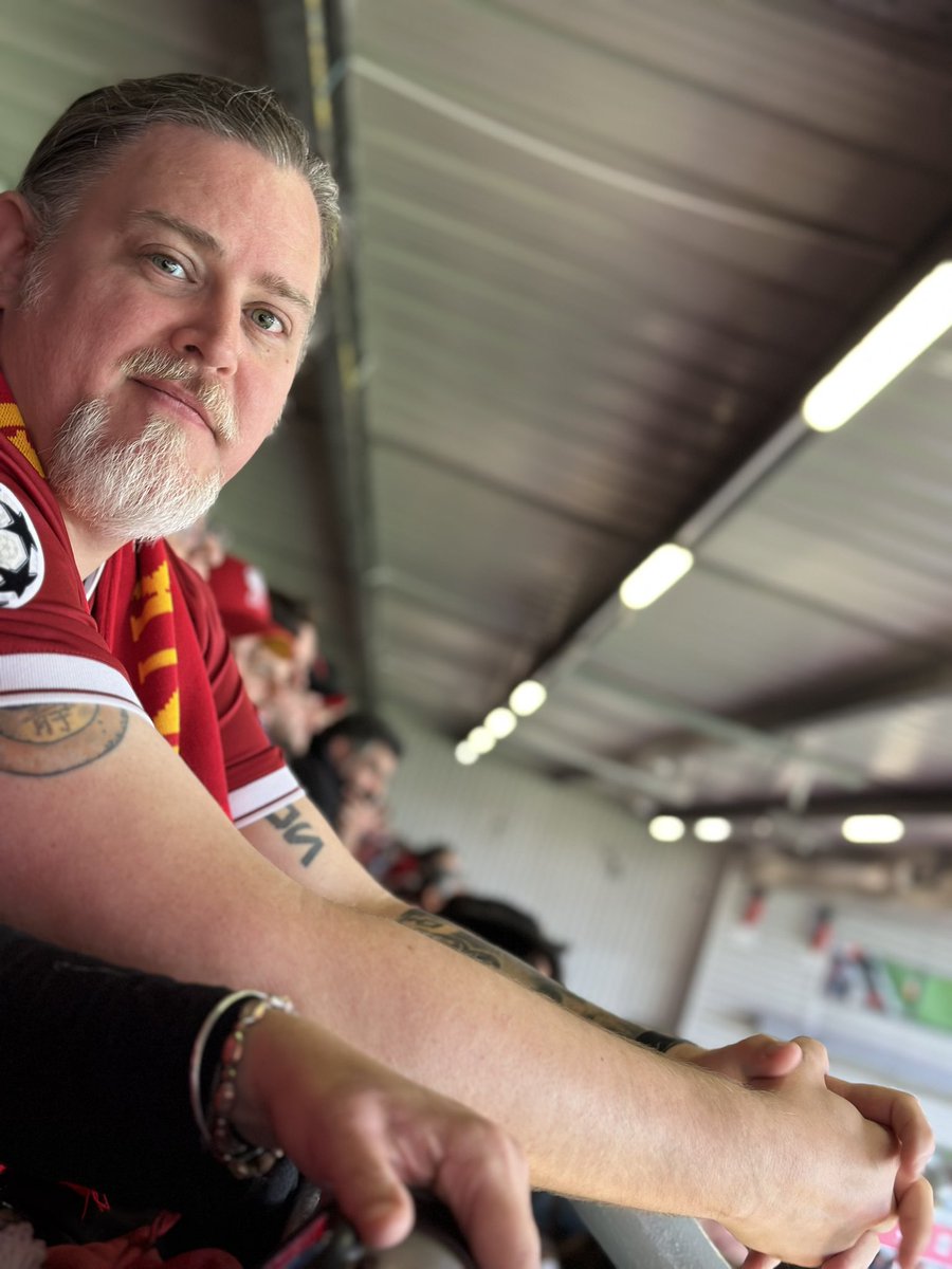 So today I got to see my first match at Anfield. Wasn’t the result hoped for, but a great second half and Bobby scored off the bench. #LFCARS #YNWA <a href="/LFCUSA/">Liverpool FC USA</a>