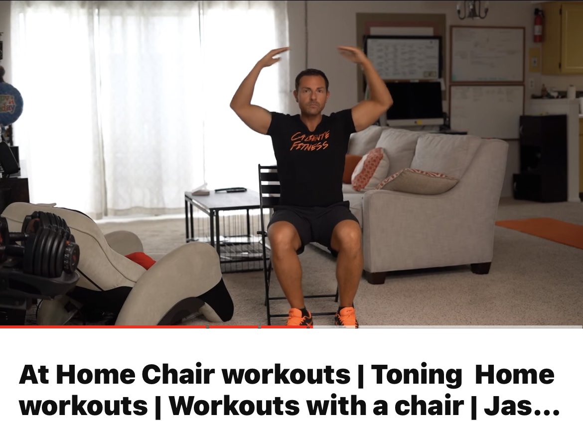 jasonroselllive's tweet image. Too busy to workout!?

I got you! Try my chair workout routine you can do from work or on your break 💪🏻🥇

Watch now 📱 youtu.be/7i9rQlmOMXE

#workout #chairworkout #chairworkouts #easyworkout #weightloss #fitness #workoutsathome #workoutsatwork