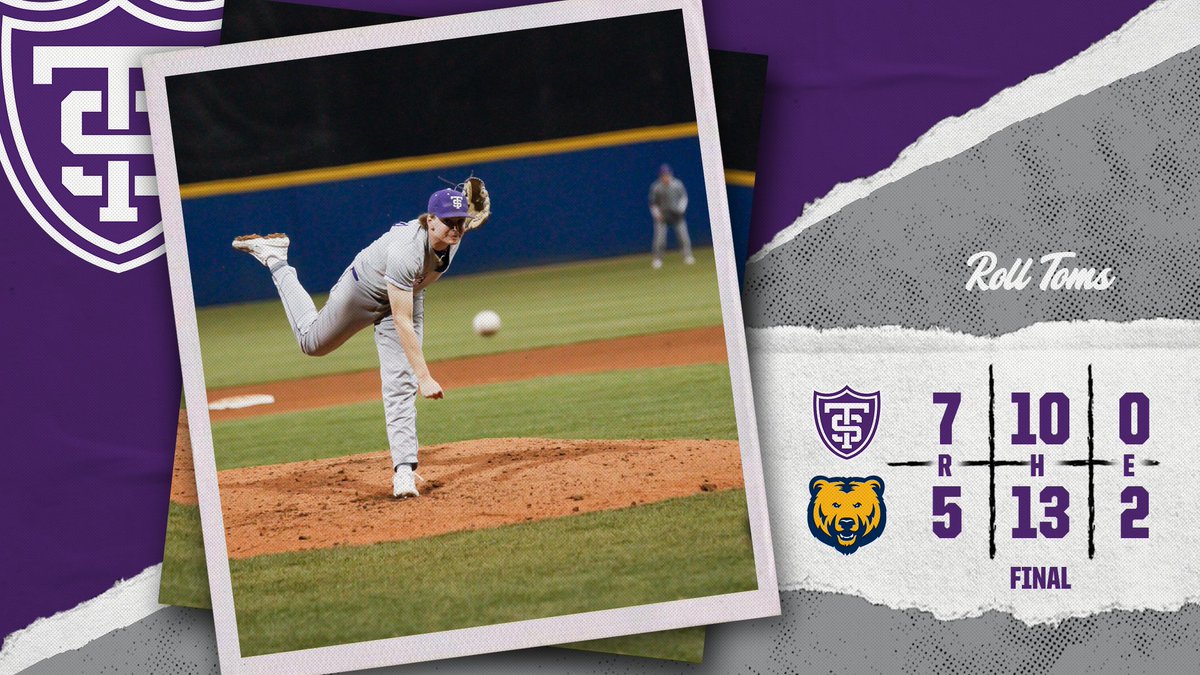 TommieBase's tweet photo. SERIES WIN!

The Tommies score seven unanswered runs to secure the series

Duke Coborn got the win after throwing the final 3.0 innings

#RollToms | #SummitBSB https://t.co/ISGX1uruRc