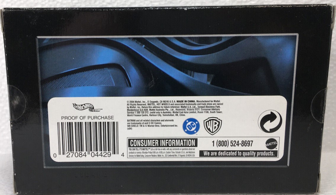 Daily Batman Anthology On Twitter Packaging For A Limited Edition Hot Wheels Pack With