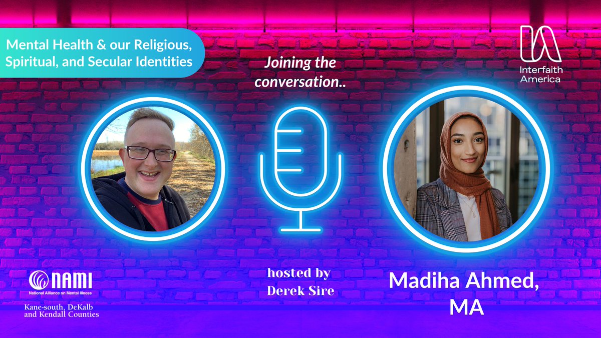 NAMIKDK's tweet image. &quot;Allah is deeply present, understanding your struggles and experiences, even if you cannot explain it yourself.&quot; Join us as we discuss lived experience, identity, and mental health with Madiha Ahmed. namikdk.org/post/closer-th… #Interfaith #MentalHealth #Intersectionality #Identity