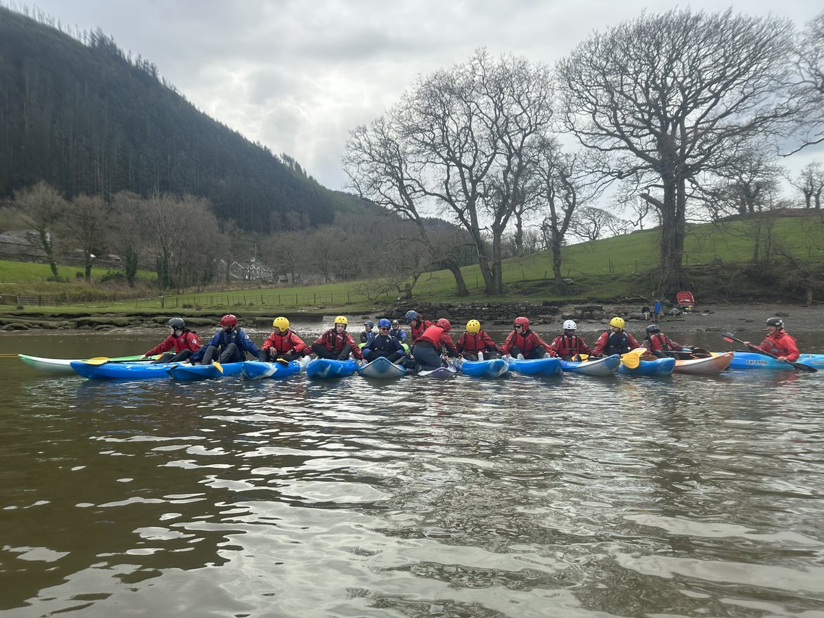 reg_trg's tweet photo. Fantastic to be visiting the @LondonAirCadets adventure training camp in snowdonia and great to get out on the water supporting delivery today. https://t.co/ByxOE0bO50