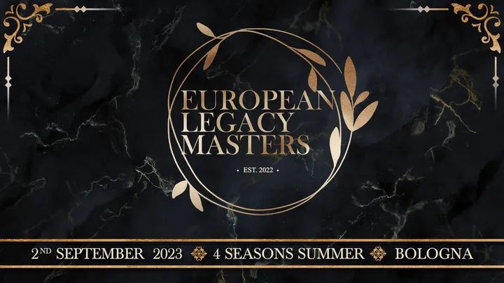 LisbonLLeague's tweet photo. More European Legacy Masters (@EULegacyMasters ) news!

The official date was announced. It will happen on 2nd September along side 4seasons Summer (@4Tournaments
) https://t.co/wdXkHrMN8Y