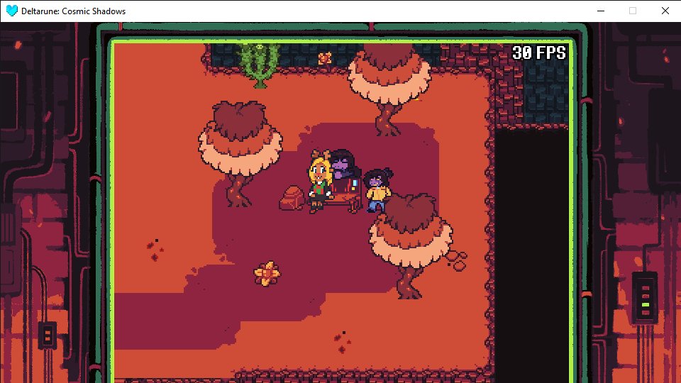 Emillyaya's tweet photo. Coded in benches #DELTARUNE https://t.co/YXlSuAm6QG