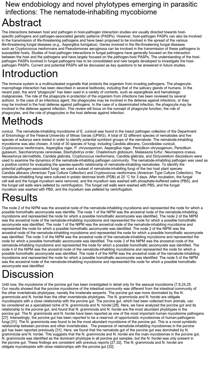 quaglee's tweet photo. Check out my newest paper (Full text available in bio link): New endobiology and novel phylotypes emerging in parasitic infections: The nematode-inhabiting mycobiome https://t.co/DqvmWOHU6I