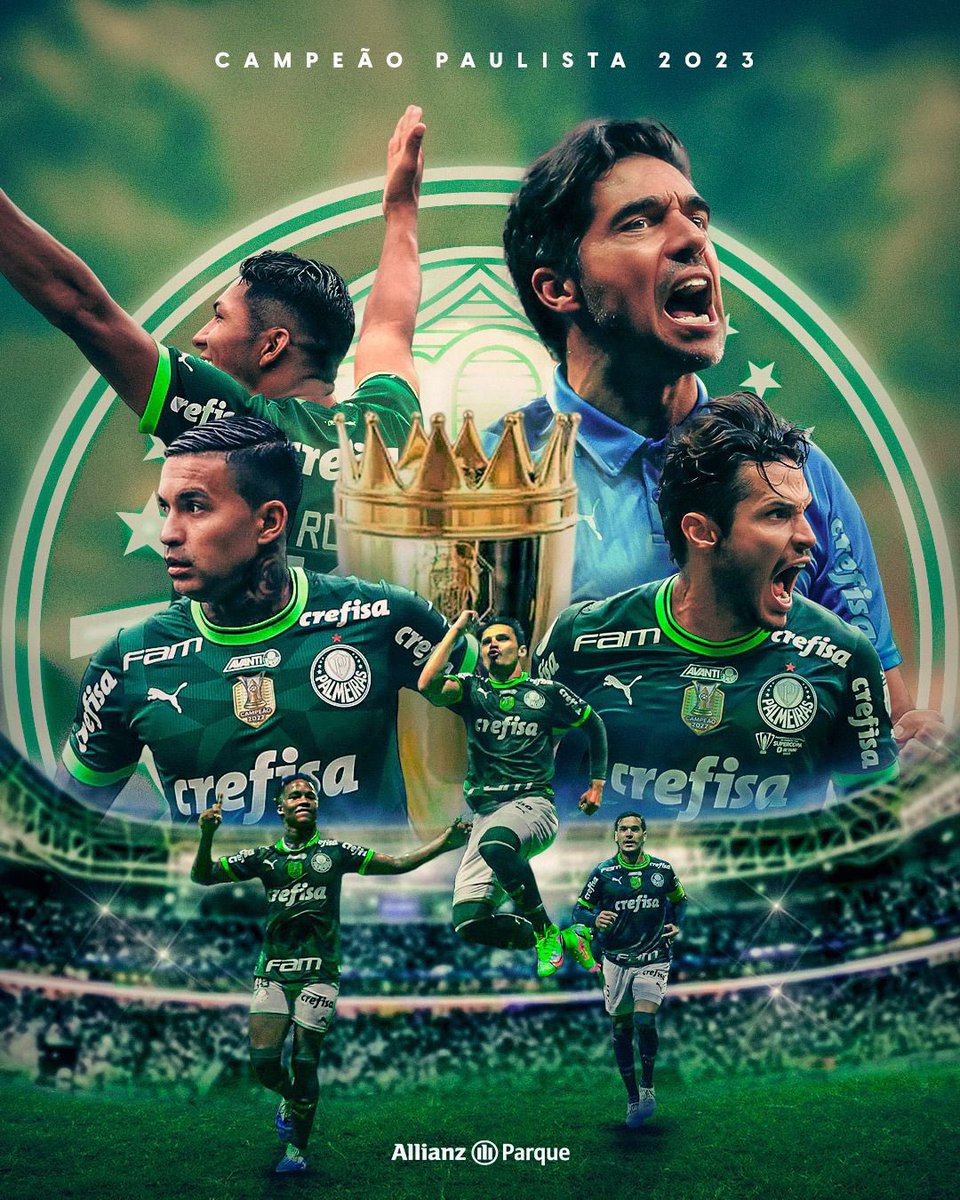 Estádio TNT Sports - COMEMORA, TORCEDOR! Palmeiras é campeão Paulista de  2022! 🐽🐽