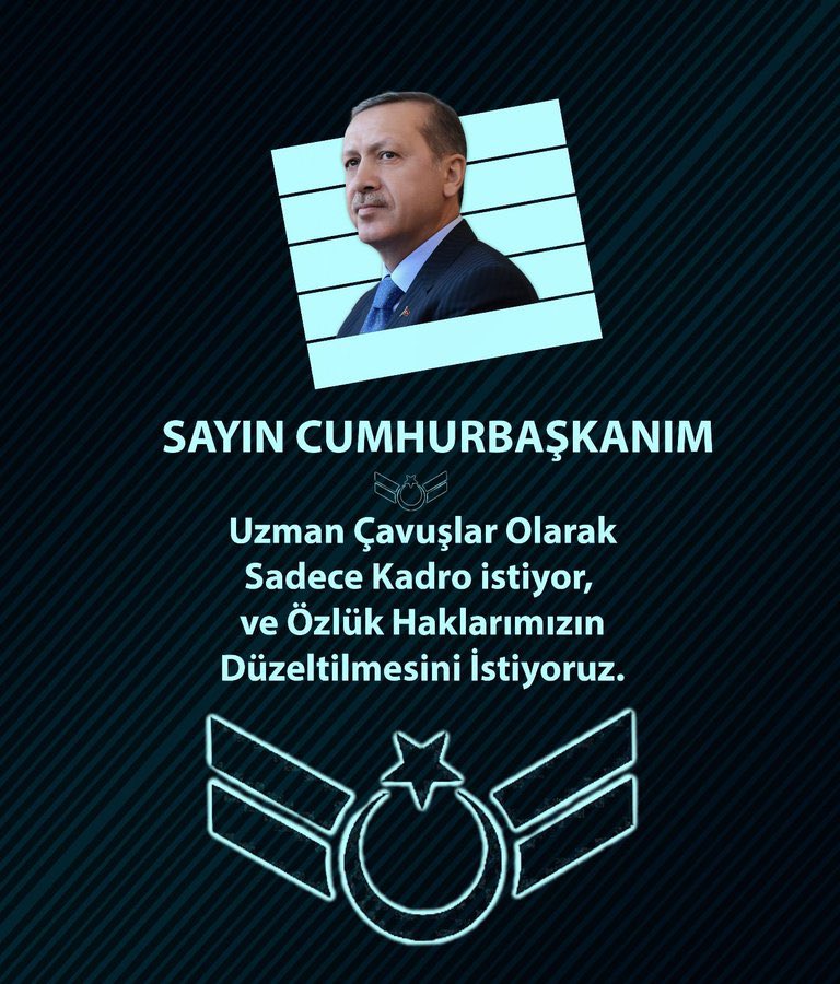 Şehit aileleri sesleniyor!

Kahramanların Anaları, babaları ,eşleri, sevdikleri sesleniyor
Bu sesleri duyun Bu İstek Kahramanların Vasiyeti Ve Hakları!!
Kahramanlar mesleki güvence istiyor.
Bu sesleri kim duyacak! 

#Uzmançavuş
<a href="/RTErdogan/">Recep Tayyip Erdoğan</a>
<a href="/alitilkici38/">Ali Tilkici 🇹🇷</a>
@yilmaz_ismet58