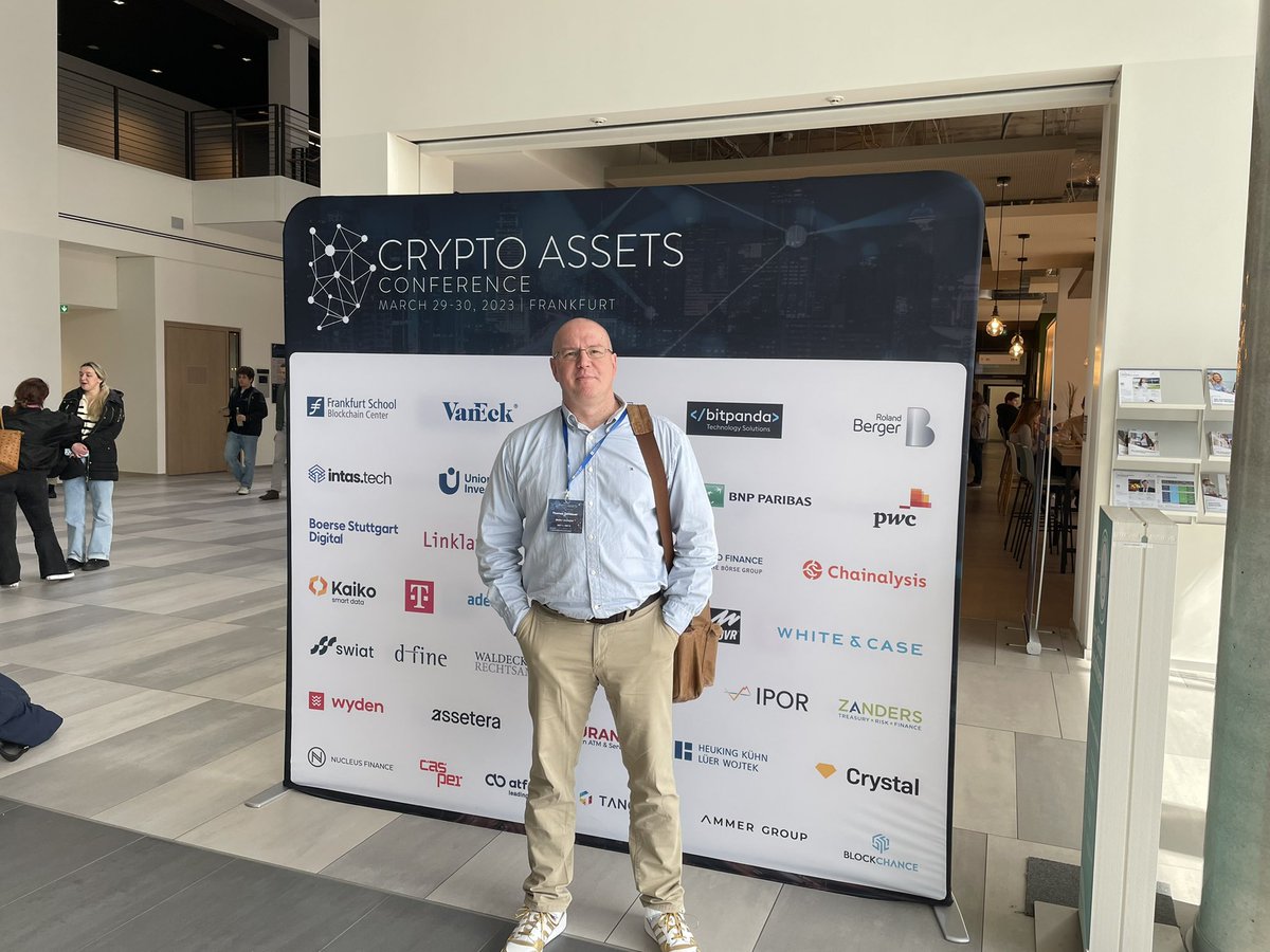 dorium_vision's tweet photo. We are pleased to have recently attended the Crypto Asset Conference in Frankfurt.
The summit brought together global experts to discuss the latest developments in the adoption of carbon assets by financial institutions, among other interesting topics. https://t.co/KpVwPk2V9D