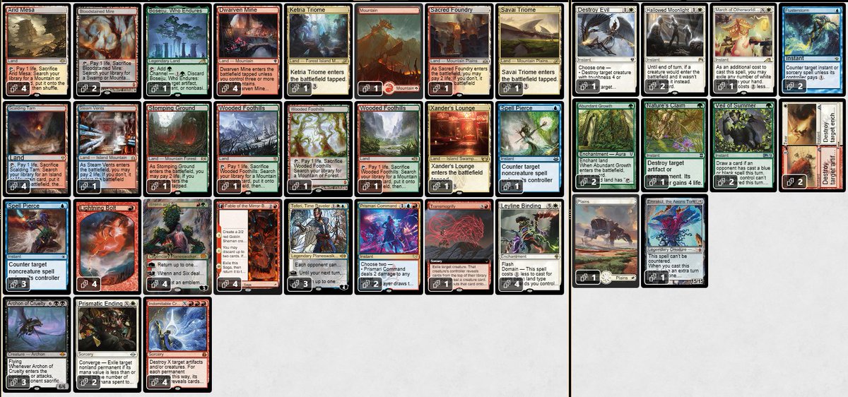 SanPop_mtgo's tweet image. Double quequed Modern and Pioneer Challenges,
Top8ed both and lost in final in Pioneer.
Could not join Pauper Challenge sadly because i was playing already 2 top8.