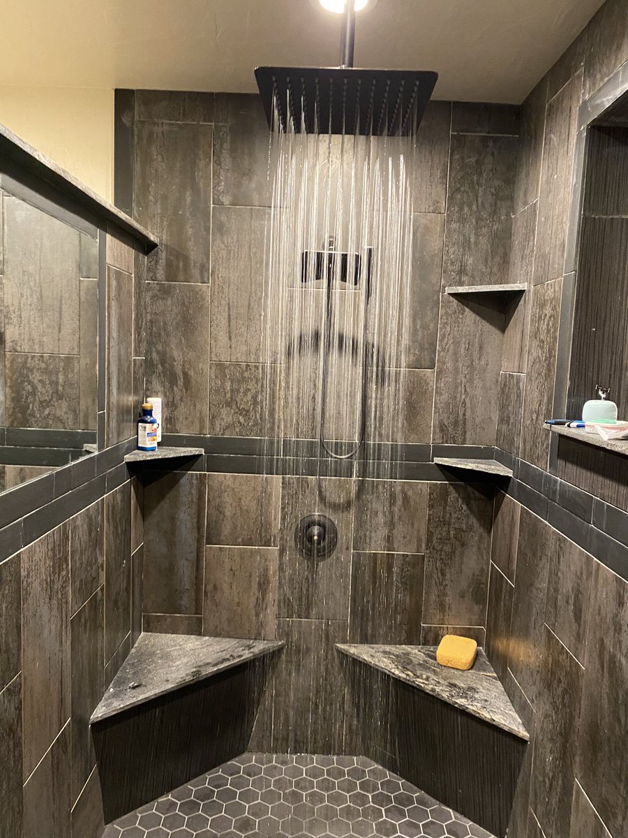 Been working on this shower. What do you all think.