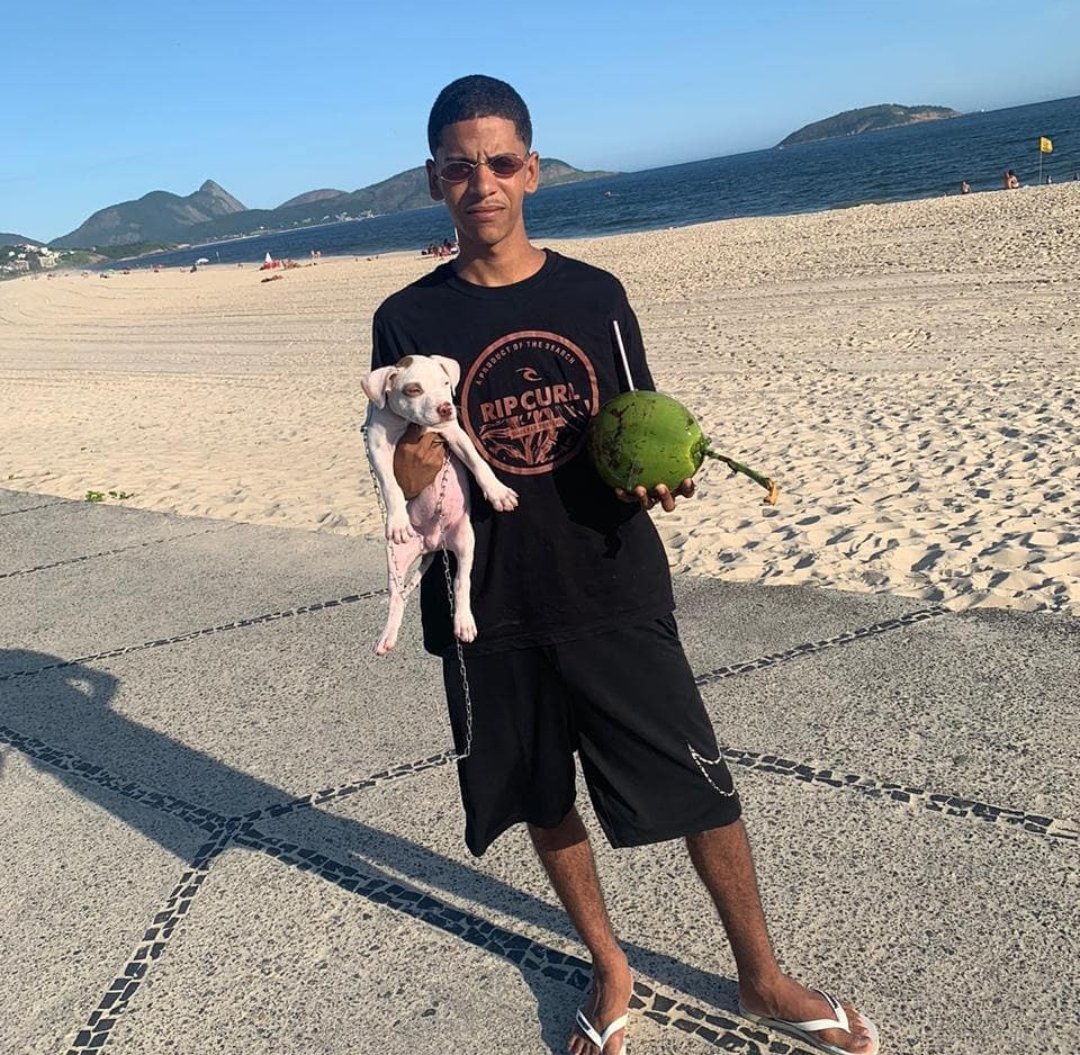 Descansa em paz filhote, Deus te receba de braços abertos pois nós conheceu seu coração puro e te vimos criança certeza que você está em um lugar melhor, B.T f.j😔💔🏴