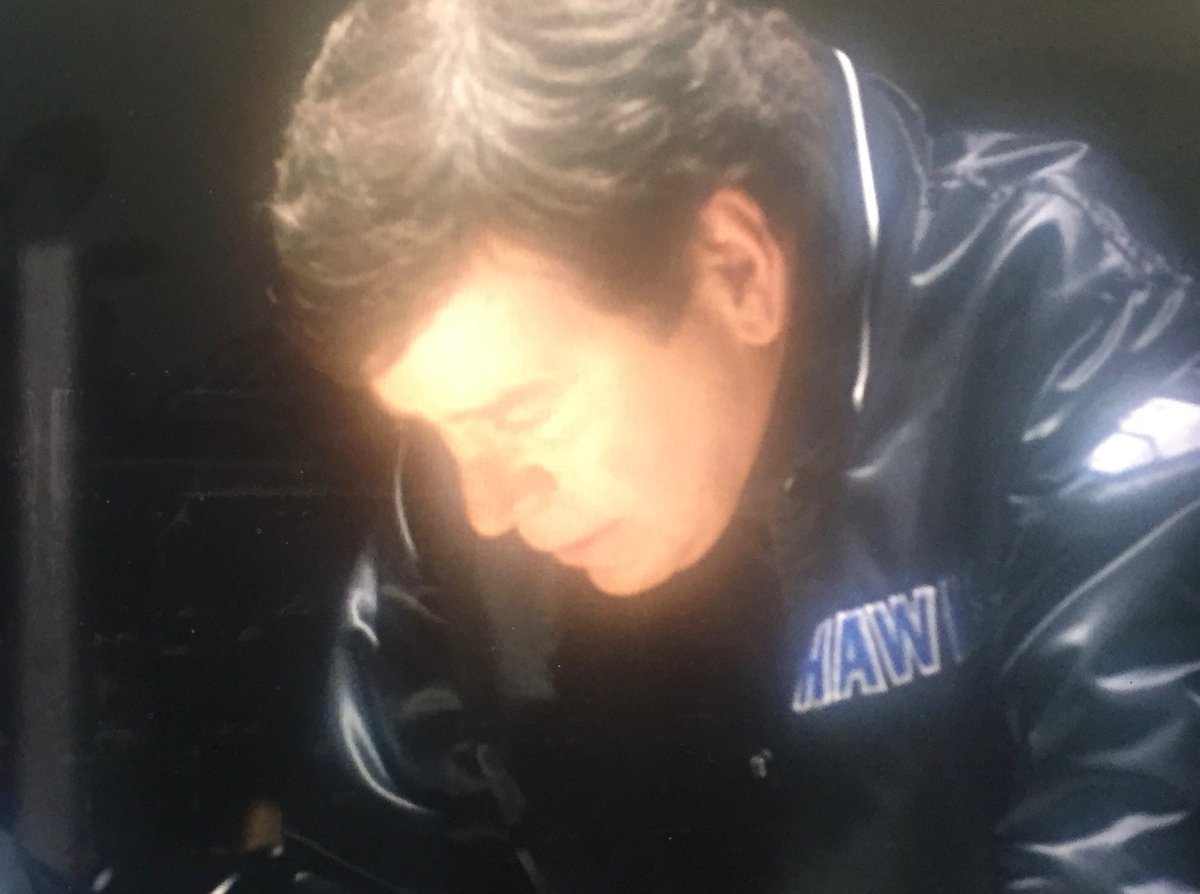 ShooterMcGavin's tweet image. Greg Norman watching Brooks Koepka fall apart during the final round of The Masters.